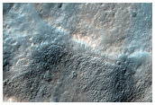 Hesperia Planum Upland Boundary Area