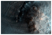 Phyllosilicate Along Fracture in East Nili Fossae