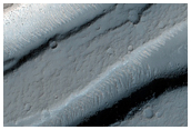 Graben in Memnonia Fossae