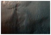 Crater with Gullies