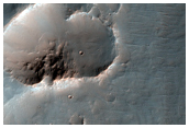 Flow Front Near Bond Crater