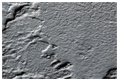 Northwest Hellas Basin Landforms