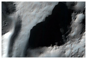 Terraces in Well-Preserved Crater