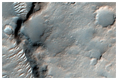Narrow Crack or Channel in Hesperia Planum