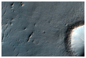 Very Recent Small Crater in Denning Crater Basin