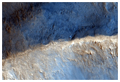 Fresh 7-Kilometer Diameter Crater with Bright Rayed Ejecta