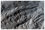 Olympus Mons North Scarp Detail