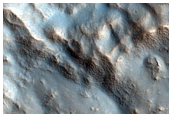 Fresh Double Layer Ejecta Crater in Northern Plains