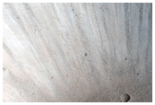 Recent 5-Kilometer Diameter Crater Exposing Layers