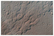 Chain of Vents on Arsia Mons Caldera Floor