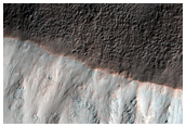 Crater with Gullies