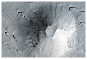 Symmetrical Cone Seen in MOC Image S13-02245