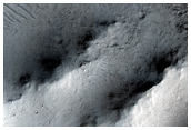 Central Peak of Large Well-Preserved Crater