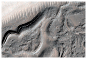 South Mid-Latitude Textured Crater Floor