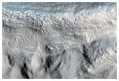 Crater in North Elysium Planitia Seen in THEMIS Image V21314010