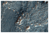 Rocky Lava Flows in Syria Planum