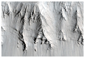 Fresh Impact Crater in the Tartarus Montes