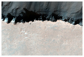 Layering in East Coprates Chasma Wall
