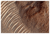 Very High Thermal Inertia Area in Ares Vallis