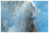 Topographically-Deflected Ejecta in Chryse Planitia