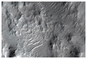 Central Peak of Large Equatorial Crater