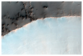 Alluvial Fan with Distributary Channels in Positive Relief
