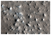 Northwest Edge of Lycus Sulci Ridged Terrain