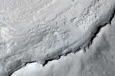 Deposits in Kasei Valles