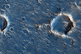 Cones in Utopia Planitia