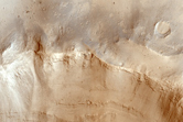Crater in Mawrth Vallis Region