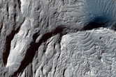 Faulted Layered Deposits in Eastern Candor Chasma