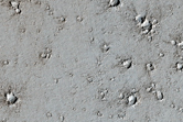 Cluster of Small Impact Craters