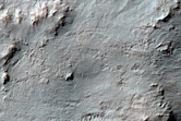 Eastern Ejecta of a 6-Kilometer Diameter Rayed Crater in Hesperia Region