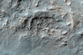 Source Region of Fluvial Features and Clays on Rim of Ritchey Crater
