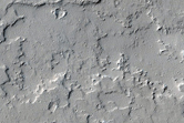 Candidate Young Impact Site in CTX Image