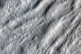 Mounds on Lineated Valley Fill