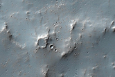 Secondary Craters from Fresh 1-Kilometer Diameter Crater to the North