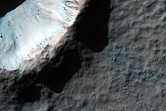 Recent 1-Kilometer Diameter Impact Crater