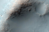 Crater with Lobate Ejecta in Tyrrhena Terra