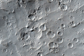 Flow Lobe of Young 60-Kilometer Diameter Crater