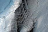 Layered Outcrop in Gale Crater