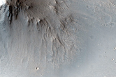 Well-Preserved Impact Crater with Central Peak