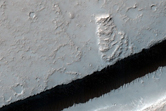 Graben in Memnonia Fossae