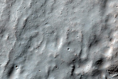 Crater on Eastern Flank of Hadriaca Patera