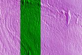 Lobate Debris Aprons with Ridge-Like Structures