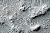 Deposit on Crater Floor in Margaritifer Region