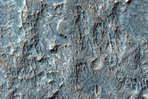 Inverted Streams West of Juventae Chasma