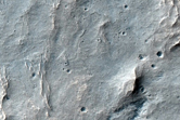 Sulfates and Valley System in Melas Chasma Basin