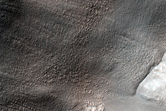Possible Gullies in Crater Rim Near Dao Vallis