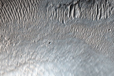 Valley in Amenthes Planum